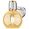 Downtown Lawton Sphere 9 "H Satin Nickel Wall Sconce w/ Mercury Shade