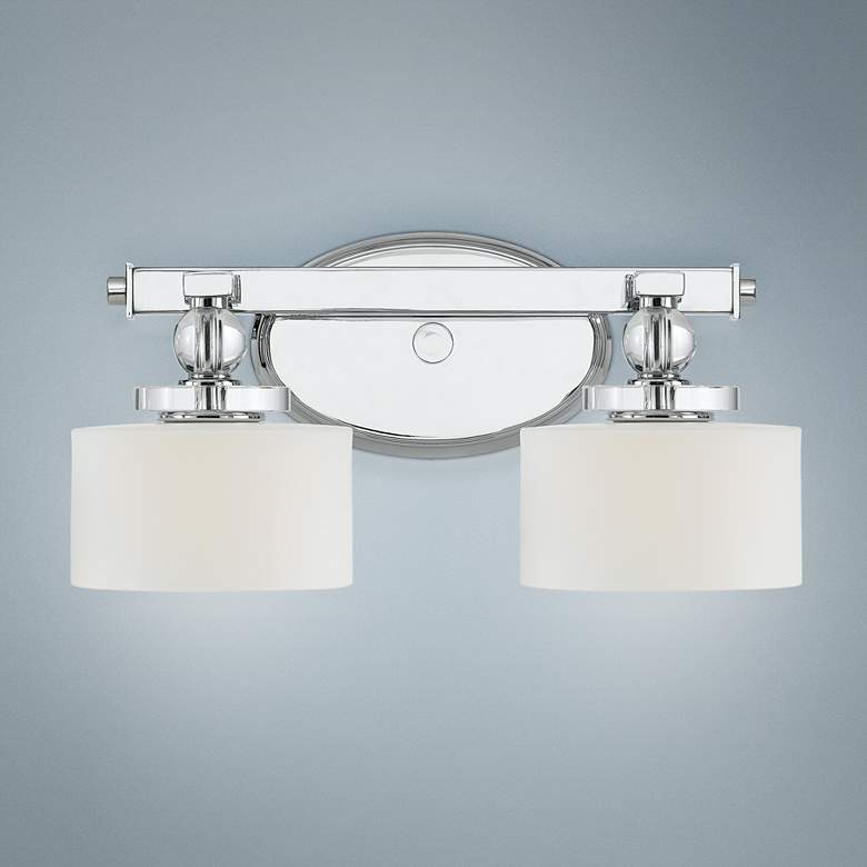 Image 1 Downtown LED Collection 15 inch Wide Bathroom Wall Light