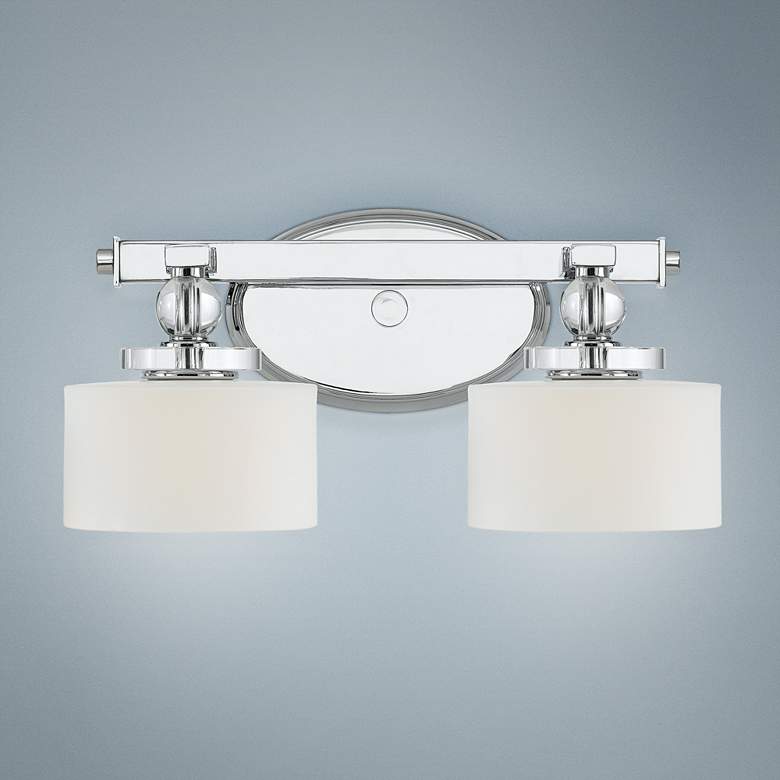Image 1 Downtown LED Collection 15" Wide Bathroom Wall Light