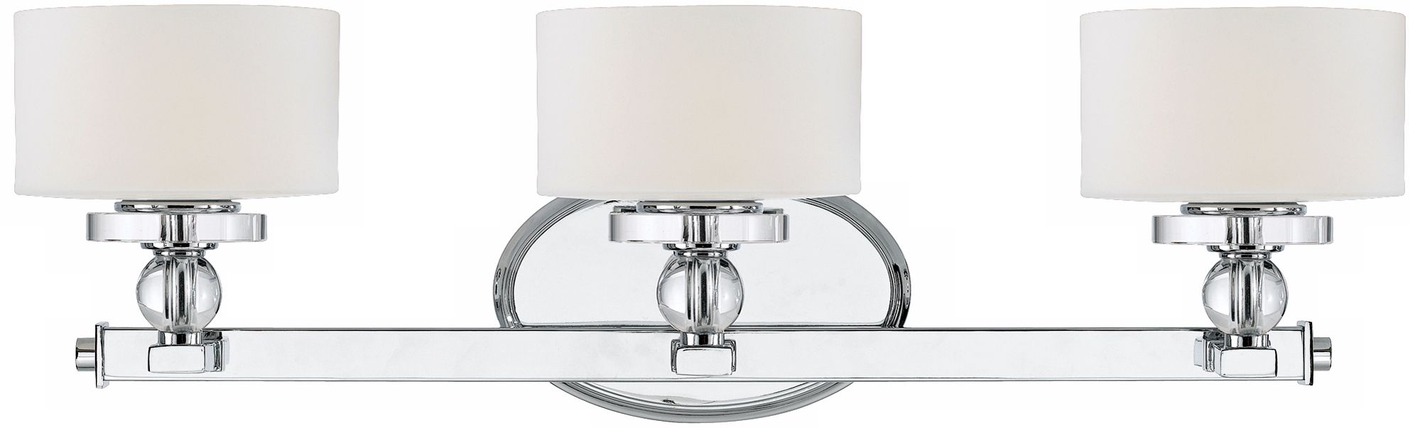 Downtown LED Collection 24 1/2"W Opal Glass Bath Light