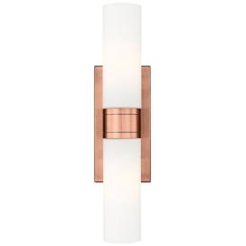 Downtown Urban Boreas 18" High Antique Copper 2-Light Sconce Downtown Urban Boreas 18" High Antique Copper 2-Light Sconce