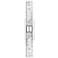 Downtown Urban Boreas 24"H Polished Chrome 2-Light Sconce
