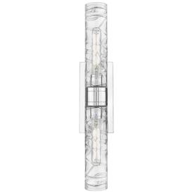 Downtown Urban Boreas 24"H Polished Chrome 2-Light Sconce Downtown Urban Boreas 24"H Polished Chrome 2-Light Sconce