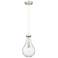 Downtown Urban Owego 7 "W Cord Satin Nickel Pendant With Seedy Shade