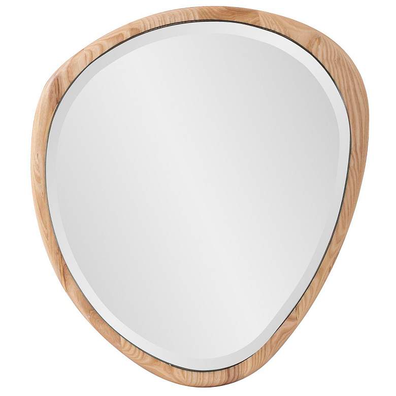 Image 1 Dragmar Natural Wood 20" x 22" Asymmetrical Wall Mirror