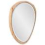 5_Dragmar Natural Wood 20" x 22" Asymmetrical Wall Mirror more views