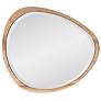 6_Dragmar Natural Wood 20" x 22" Asymmetrical Wall Mirror more views