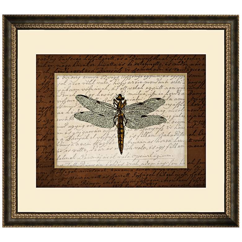 Image 1 Dragonflies II 19 1/2 inch Wide Wall Art