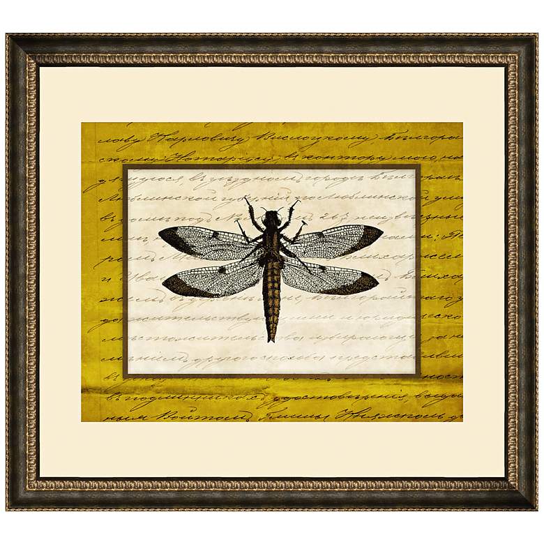 Image 1 Dragonflies III 19 1/2 inch Wide Wall Art