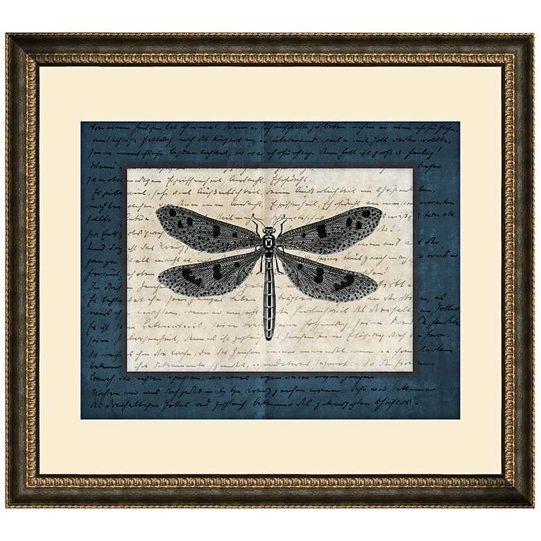 Image 1 Dragonflies IV 19 1/2 inch Wide Wall Art