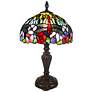 2_Dragonfly Bounty 20"H Fieldstone Bronze Accent Table Lamp
