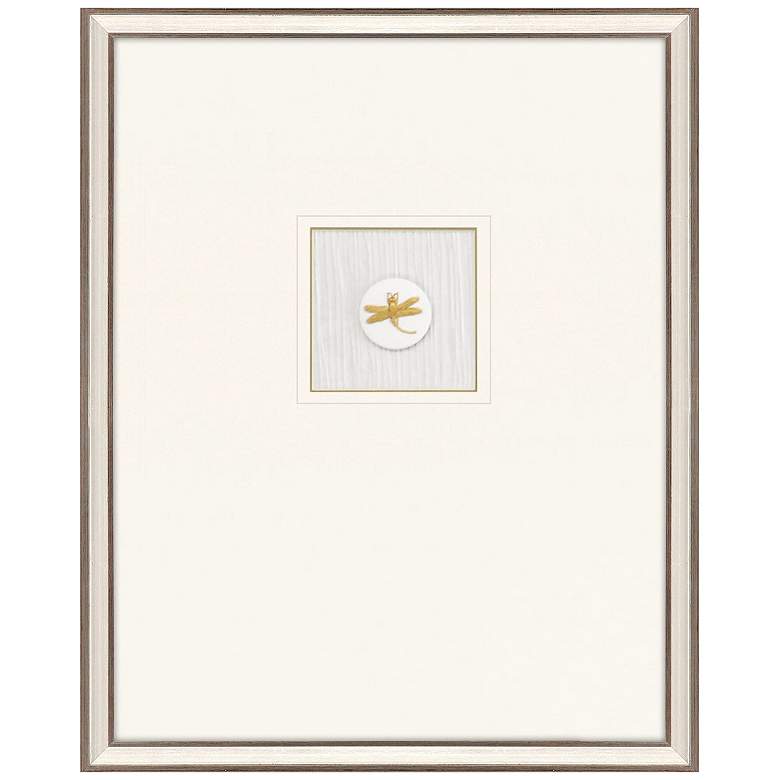 Image 1 Dragonfly Intaglio 20"W x 25"H Framed Art