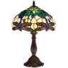Dragonfly Tiffany-Style 18" High Accent Table Lamp