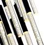 4_Dragonswatch 48" Wide Black 18-Light LED Linear Pendant more views