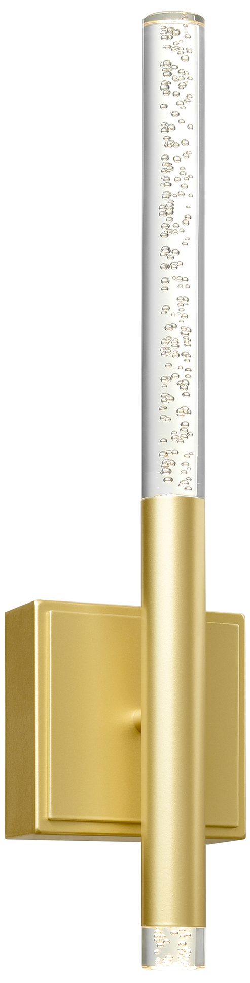 Dragonswatch Integrated LED 26in Satin Gold Wall Light