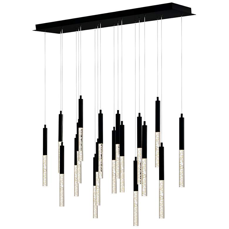 Image 1 Dragonswatch Integrated LED Black Chandelier