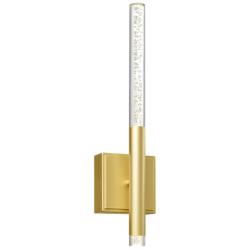 Dragonswatch Integrated LED Satin Gold Wall Light