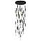 Dragonswatch LED Integrated Chandelier with Black Finish
