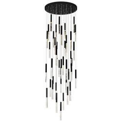 Dragonswatch LED Integrated Chandelier with Black Finish