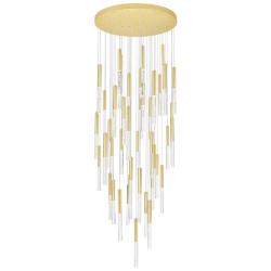 Dragonswatch LED Integrated Chandelier with Satin Gold Finish