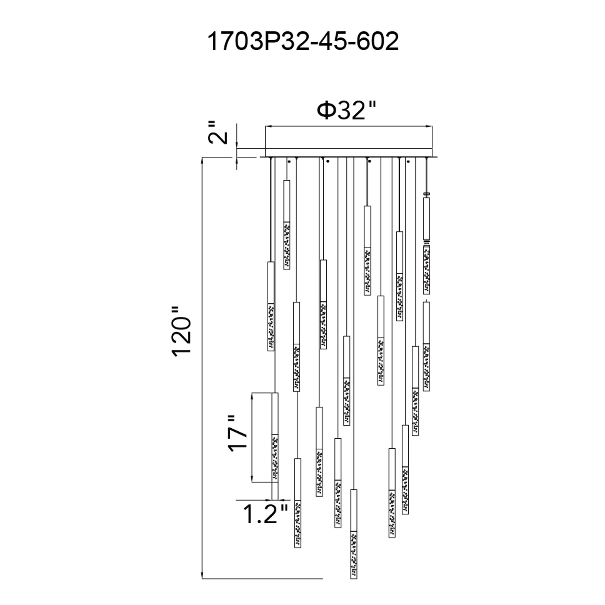 Image 4 Dragonswatch LED Integrated Chandelier with Satin Gold Finish more views