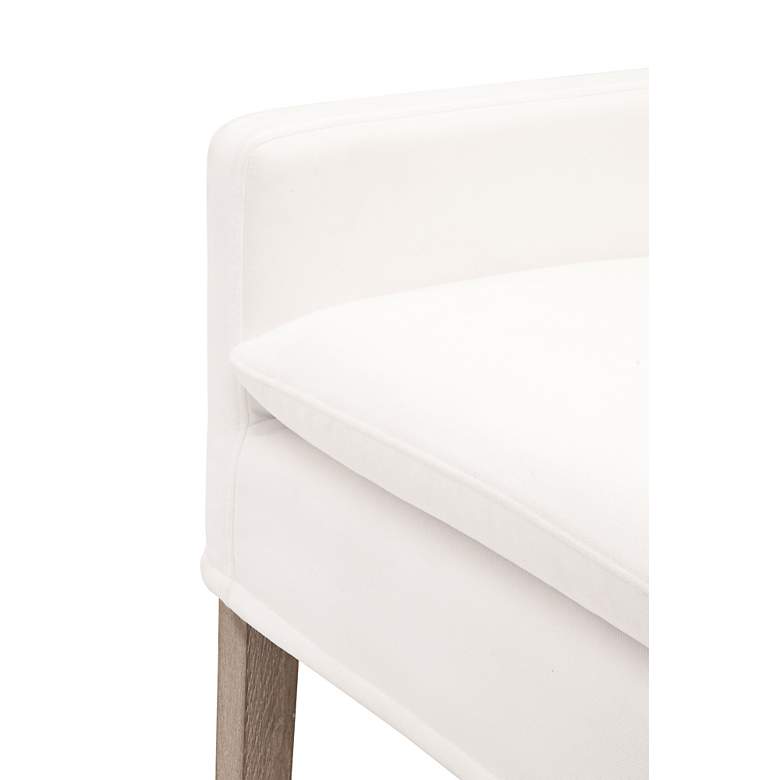 Image 3 Drake 27 1/2" Peyton-Pearl Fabric Counter Stool more views