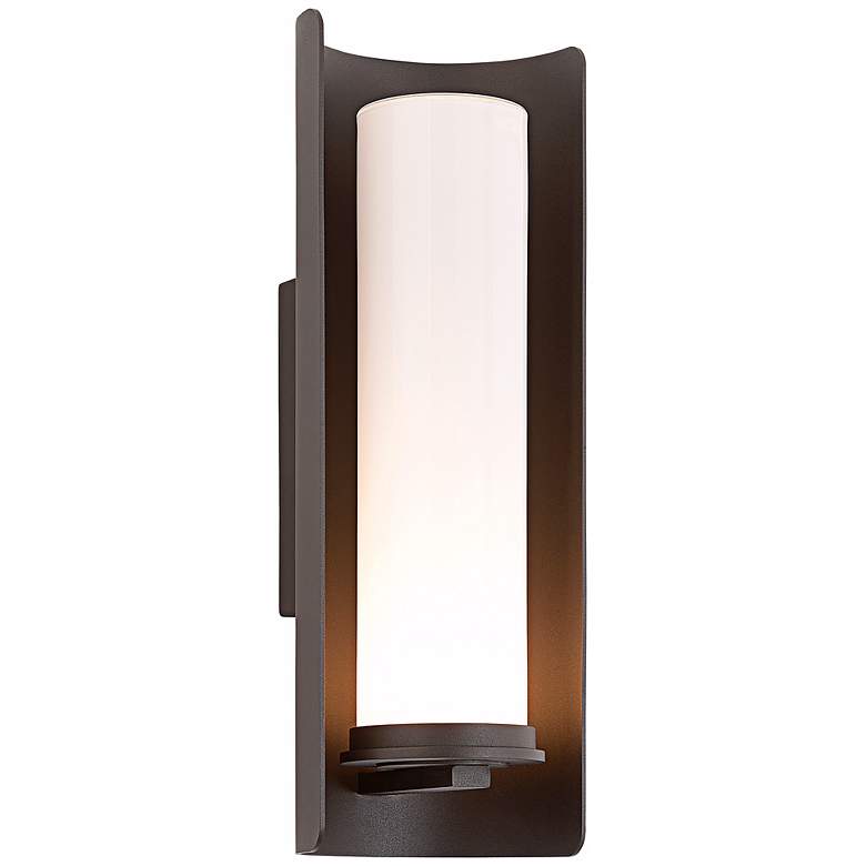 Image 1 Drake Collection 19 inch High Bronze LED Outdoor Wall Light