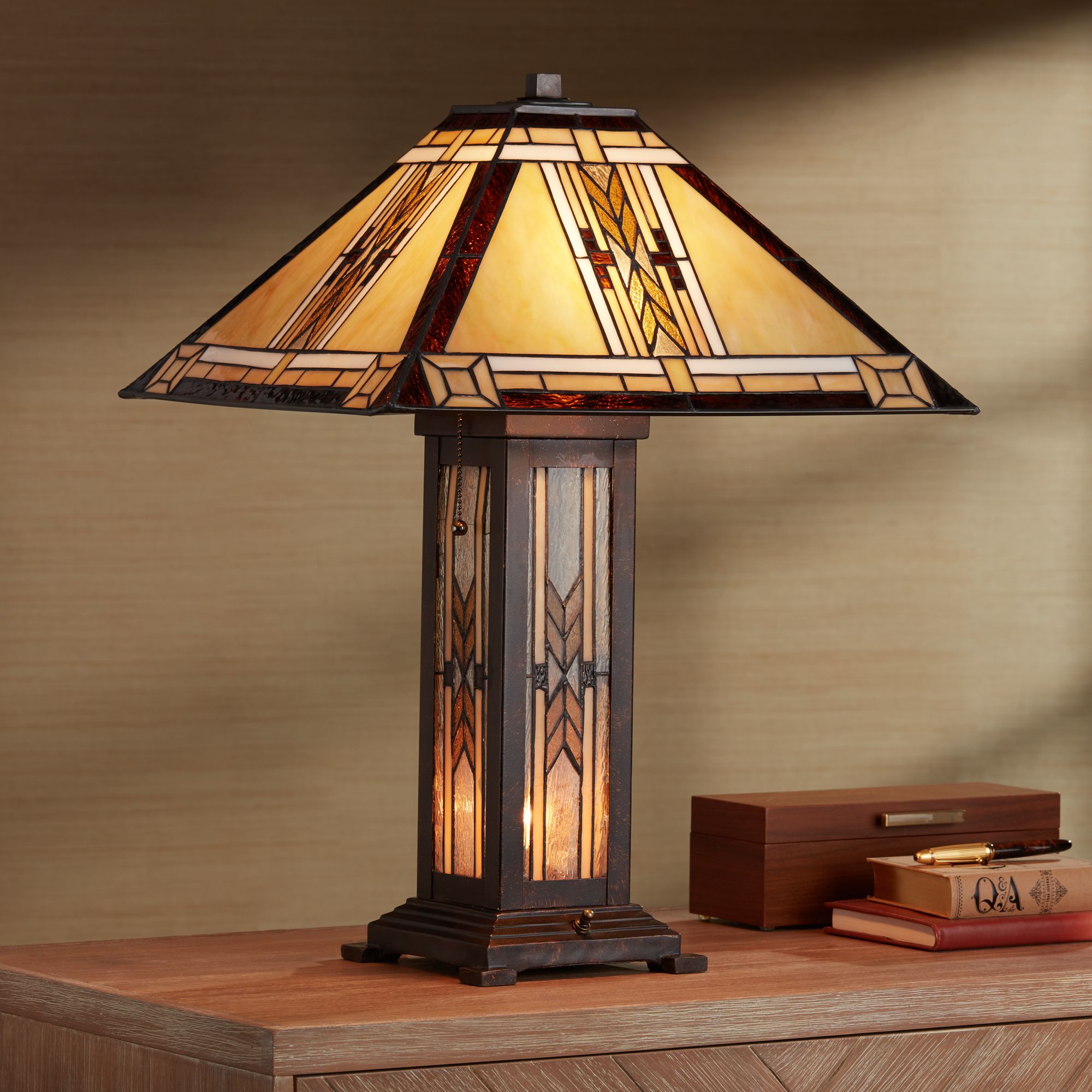 prairie style table lamps