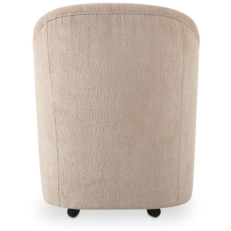 Image 4 Drava Rolling Dining Chair Beige more views