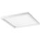 Draven 15" Wide White Square LED Ceiling Light