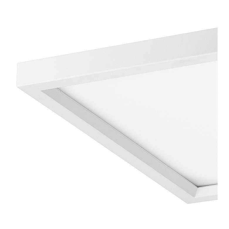 Image 2 Draven 15 inch Wide White Square LED Ceiling Light more views