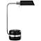 Drayton Black and Brushed Steel LED Pharmacy Desk Lamp