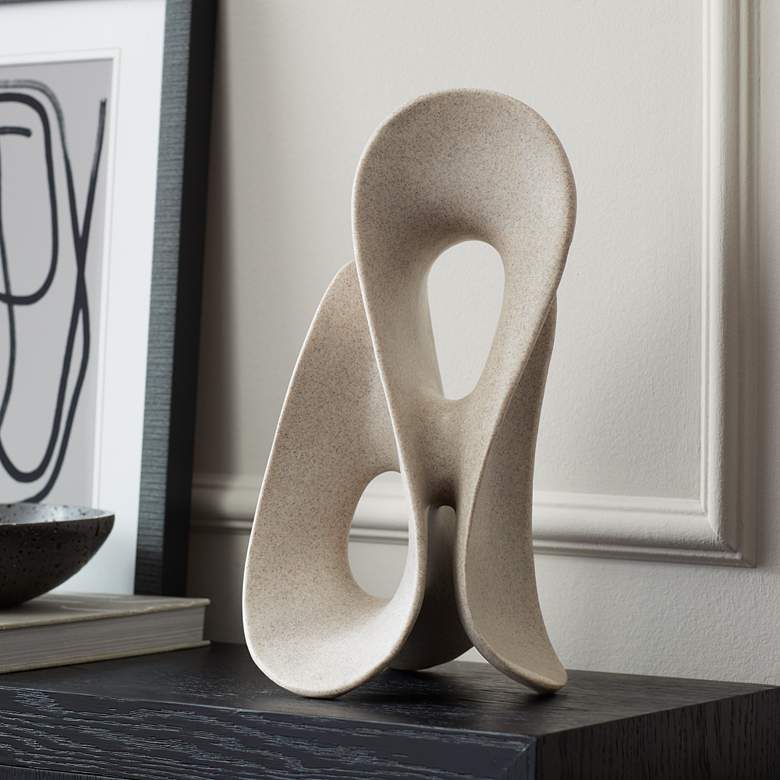Image 1 Dream Gate Light Brown Modern Sculpture