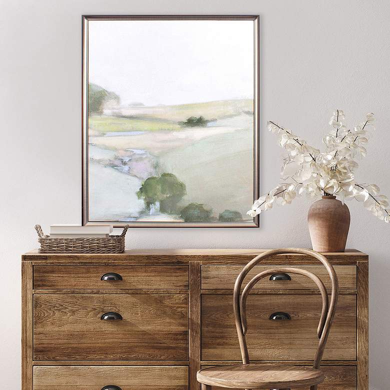 Image 2 Dream Valley II 26"W x 32"H Non-Glass Framed Art more views