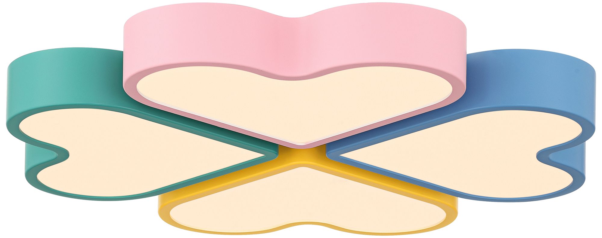 Image 6 DreamGlow Macaron Heart 20 3/4" Wide Pastel Colors LED Ceiling Light more views