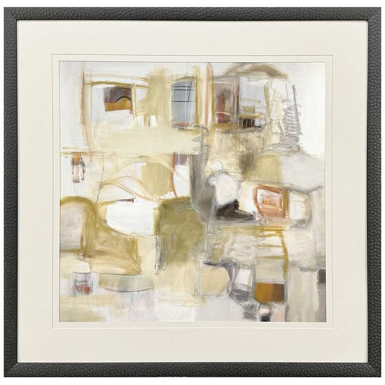Image 1 Dreaming of Portugal 42"W x 42"H Contemporary Framed Art