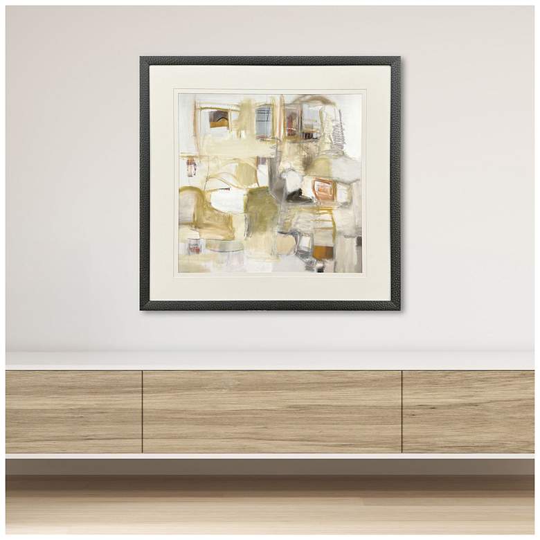 Image 4 Dreaming of Portugal 42"W x 42"H Contemporary Framed Art more views