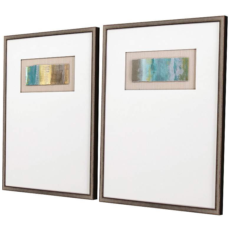 Image 2 Dreamscape I 25"W x 33"H Framed Art Set of 2 more views