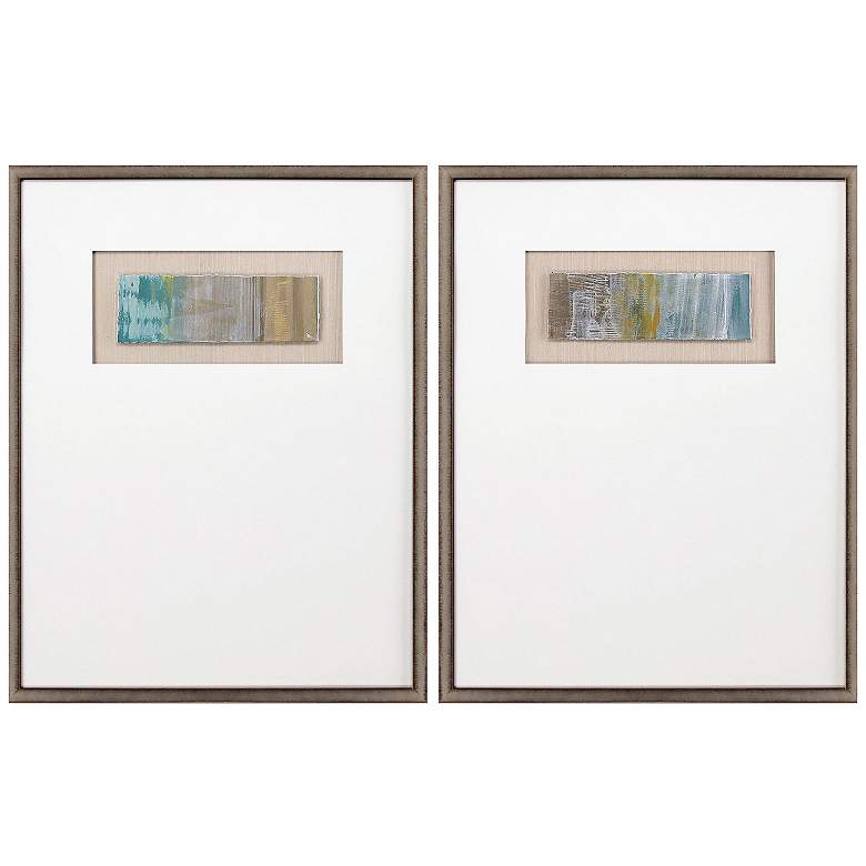 Image 1 Dreamscape II 25"W x 33"H Framed Art Set of 2