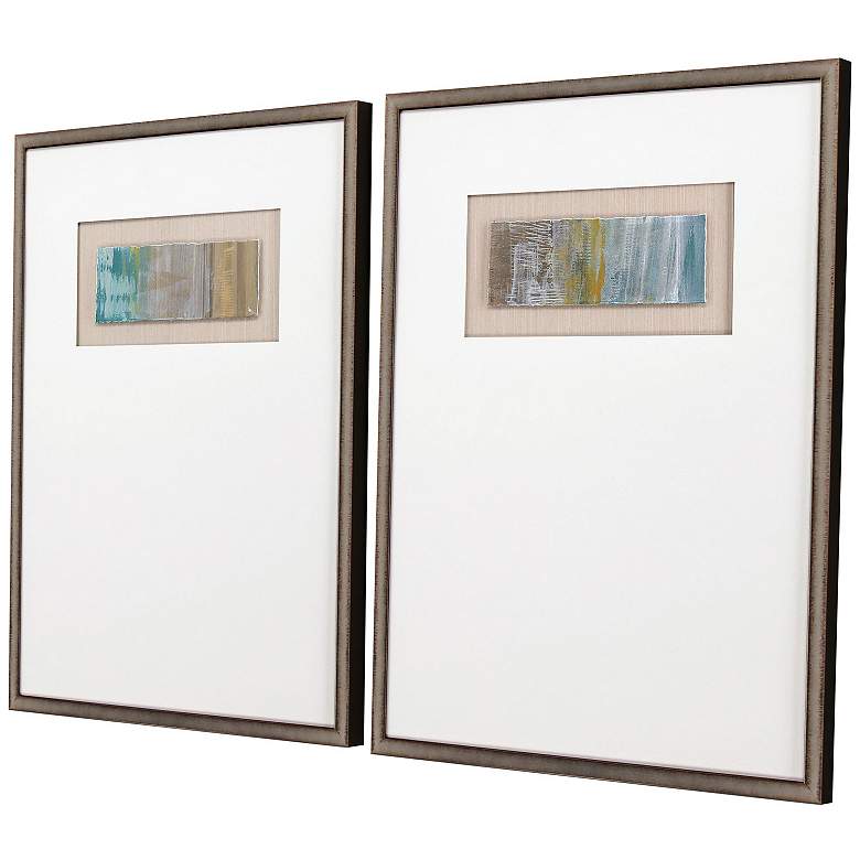 Image 2 Dreamscape II 25"W x 33"H Framed Art Set of 2 more views