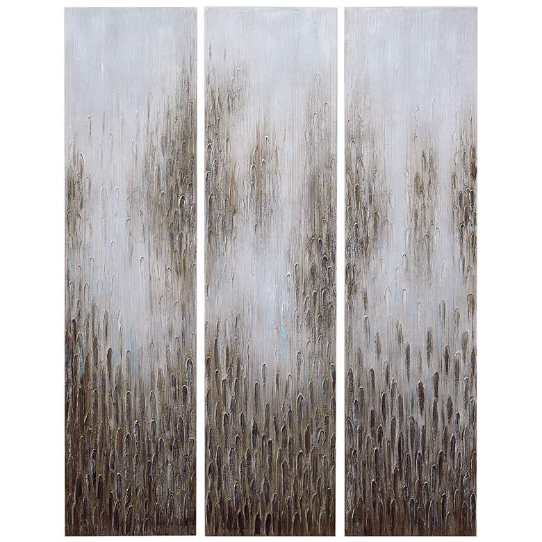 Image 2 Dreamy Field 72" High 3-Piece Canvas Wall Art Set