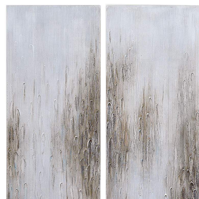 Image 3 Dreamy Field 72" High 3-Piece Canvas Wall Art Set more views