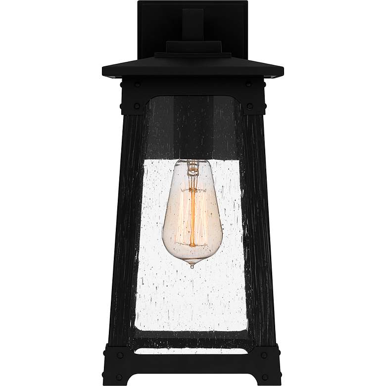 Image 5 Drescher 1-Light Matte Black Outdoor Wall Lantern more views