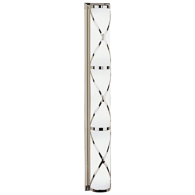 Drexel 36&quot; Wide Polished Nickel ADA Wall Sconce