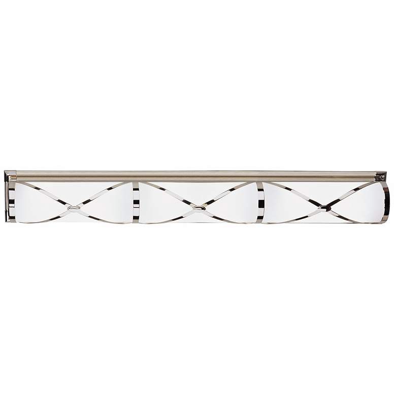 Image 2 Drexel 36" Wide Polished Nickel ADA Wall Sconce more views