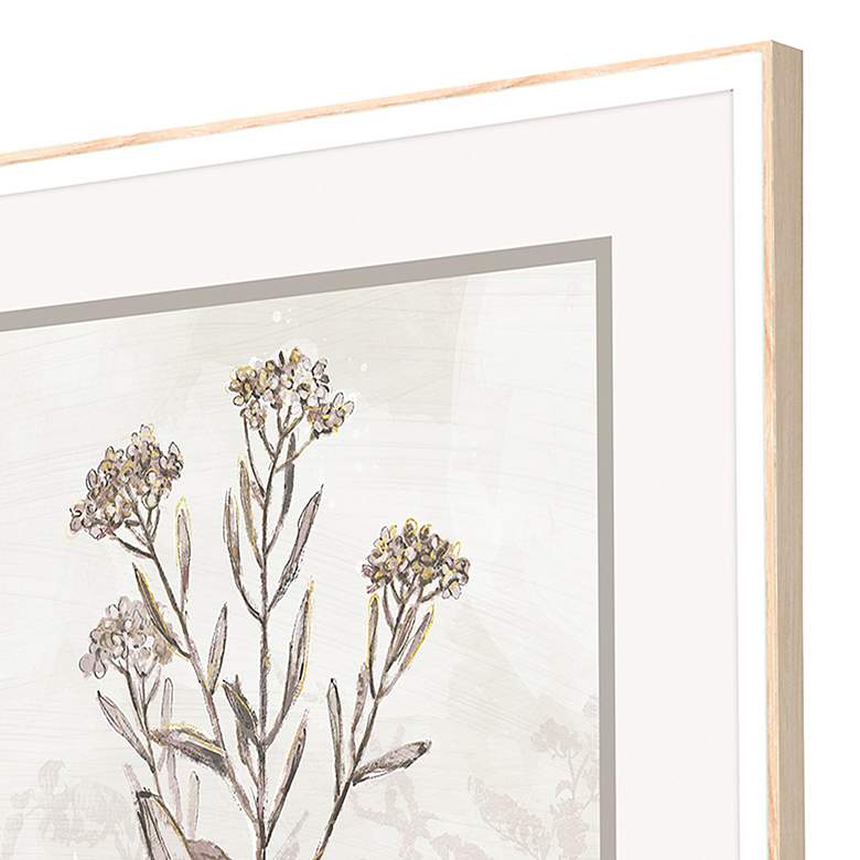 Image 2 Dried Florals II 28" High 2-Piece Framed Giclee Wall Art Set more views