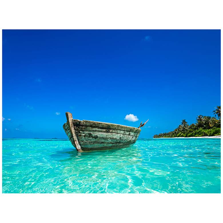 Image 1 Drift Away 40" Wide All-Season Outdoor Canvas Wall Art