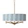 Drifting Petals Ava 6-Light Nickel Pendant Chandelier