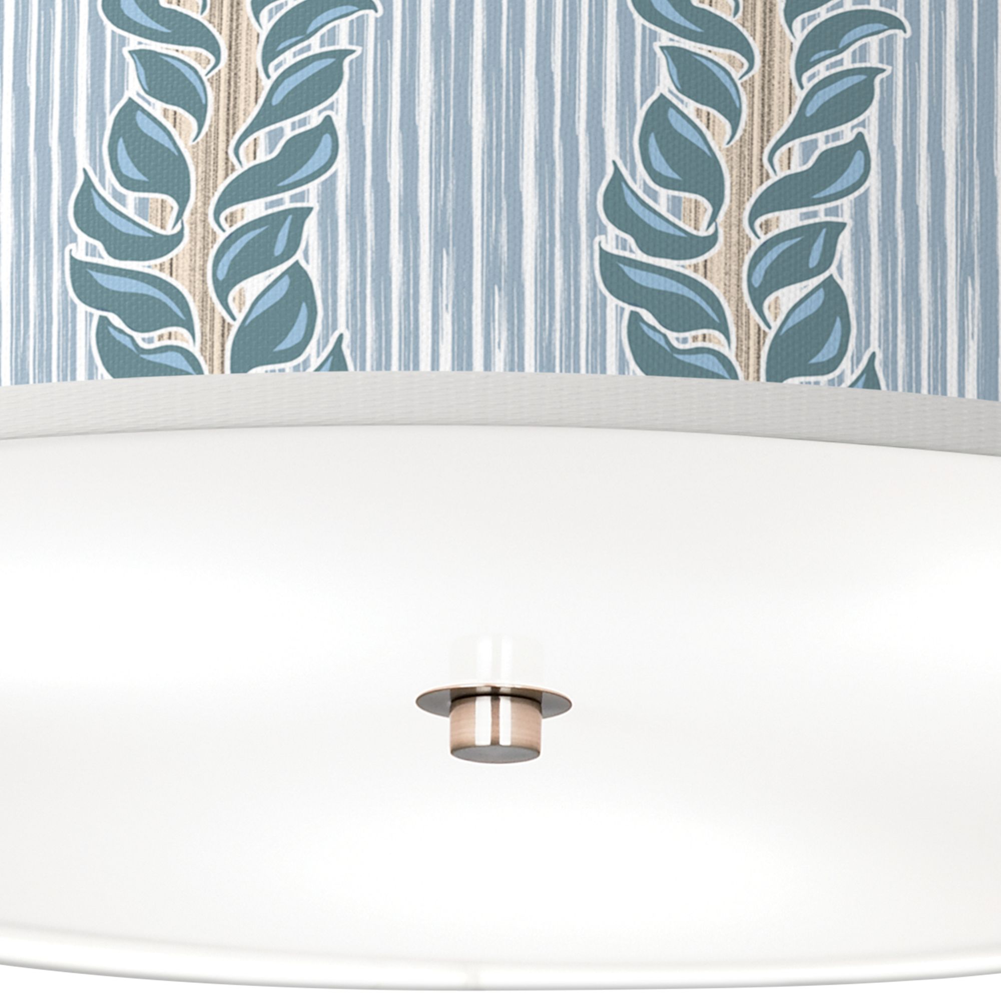 Image 3 Drifting Petals Giclee Nickel 20 1/4" Wide Ceiling Light more views