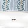 3_Drifting Petals Giclee Nickel 20 1/4" Wide Ceiling Light more views